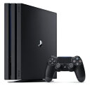 【中古】(新古品) SONY PlayStation 4 Pro ジェット・ブラック 1TB CUH-7000BB01 (整備済み品)