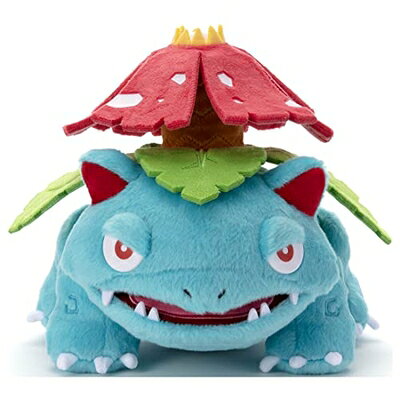【中古】（新古品） タカラトミーアーツ(TAKARATOMY A.R.T.S) ポケットモンスター ポケモン キミにきめた! ぬいぐるみ フシギバナ 幅約23cm