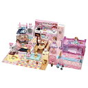 【中古】(新古品) タカラトミー 『 リカちゃん チャイムでピンポーン かぞくでゆったりさん 』 着せ替え お人形 おままごと おもちゃ 3歳以上 玩具安全基準...