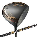 【中古】(新古品) WORKS GOLF(ワークスゴルフ) 超高反発 ドライバー マキシマックス ブラックプレミア MAX1.7 飛匠極MAX 短尺 43.5イ...