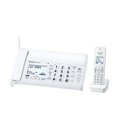 【中古】（新古品）パナソニック Panasonic デジタルコードレス普通紙ファクス KX-PD260DLG (子機1台付き)