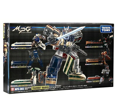 【中古】【予約期間は終了しました】タカラトミー(TAKARA TOMY)【国内:タカラトミーモール限定】トランスフォーマー MPG-06S トレインボットカエン/ライデンBOXセット