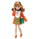 【中古】(新古品) タカラトミー リカちゃん ドール レトロリカ ミカン色のくちびる (タカラトミー100周年記念商品) 着せ替え おままごと おもちゃ 3歳以...