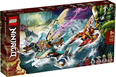 【中古】レゴ(LEGO) ニンジャゴー ニンジャ 海上の決戦! 71748