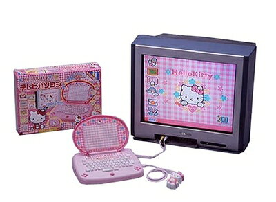 【中古】ハローキティ テレビパソコン