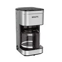 【中古】(新古品) Krups Newer Model ドリップコーヒーメーカー 10カップ シルバー