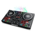【中古】 Numark DJコントローラー 初心者向け DJ機材 Serato DJ Lite 付属 ストリーミング LEDライト搭載 オーディオインターフェース内蔵 ポータブルDJミキサーニューマーク Party Mix II