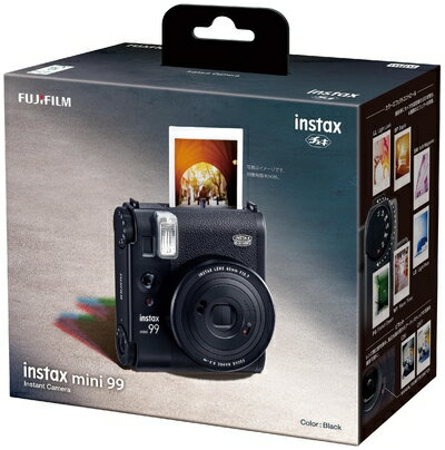 【中古】（新古品）富士フイルム(FUJIFILM) チェキ インスタントカメラ instax mini 99 ブラック INS MINI 99 TH