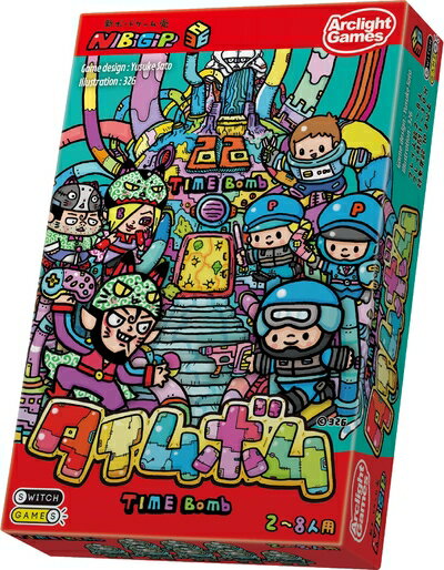 【中古】 アークライト タイムボム (2-8人用 1-30分 10才以上向け) ボードゲーム