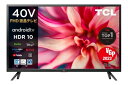 【中古】 TCL 40S516 40インチ フルハイビジョン スマートテレビ(Android TV)外付けHDDで裏番組録画対応 黒