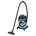 【中古】(新古品) 【オンライン限定品】パオック(PAOCK) ステンレス バキュームクリーナー 乾湿両用 吸込仕事率220W ネイビー 20L コード自動巻取...