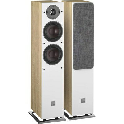 【中古】（新古品） DALI ダリ OBERON 5 フロアスタンディングスピーカー 130?ダブルウーハー OBERON5LO ライトオーク 2台1組