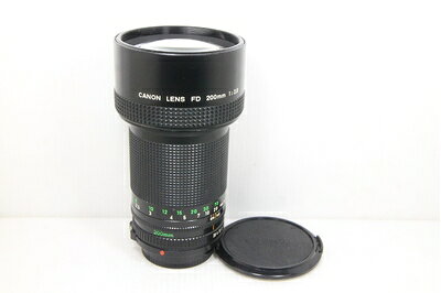 【中古】 Canon MFレンズ NewFD 200mm F2.8