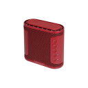 【中古】 オーディオテクニカ ワイヤレススピーカー Bluetooth レッド AT-SBS50BT RD