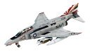 【中古】(新古品) 童友社(DOYUSHA) 1/48 凄!プラモデル No.5 F-4B ファントム2 VF-111サンダウナーズ 色分け済みプラモデル