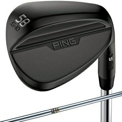 【中古】（新古品） ピン PING s159 Sグラインド ミッドナイト ウェッジ ダイナミックゴールド ウェッジ シャフト：ダイナミックゴールド 46度 12