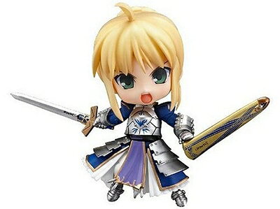 【中古】 Fate/stay night ねんどろいど セイバー スーパームーバブル・エディション (ノンスケールABS&PVC塗装済み可動フィギュア)