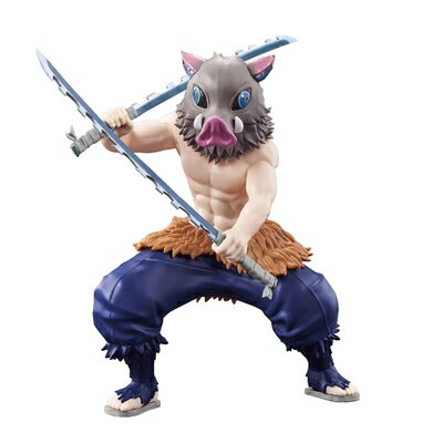 【中古】（新古品） BANDAI SPIRITS(バンダイ スピリッツ) 鬼滅模型 嘴平伊之助 色分け済みプラモデル