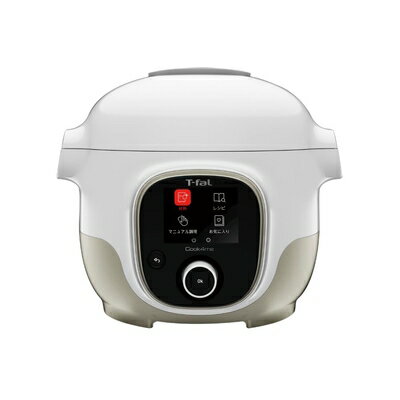 【中古】 ティファール 電気圧力鍋 圧力調理 自動調理 ほったらかし調理 「クックフォーミー 3L」 ホワイト 内蔵210レシピ CY8701JP 【中古】 ティファール 電気圧力鍋 圧力調理 自動調理 ほったらかし調理 「クックフォーミー 3L」 ホワイト 内蔵210レシピ CY8701JP
