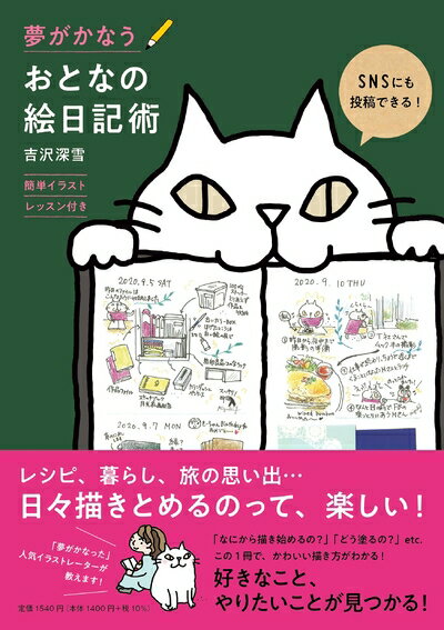 【中古】 夢がかなう　おとなの絵日記術
