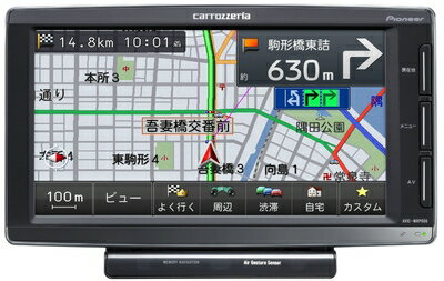 【中古】 パイオニア carrozzeria 楽ナビ ポータブルメモリーカーナビゲーション ワイドVGAワンセグTV/SD 6.1v型 AVIC-MRP006