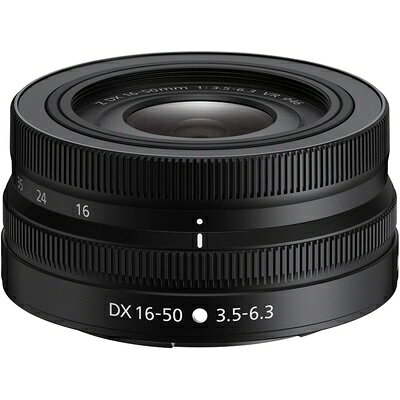 Rakuten - 【中古】（新古品）Nikon 標準ズームレンズ NIKKOR Z DX 16-50mm f/3.5-6.3 VR Zマウント DXレンズ NZDXVR16-50 ブラック