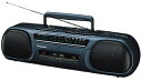 【中古】 Panasonic ラジオカセット ブラック RX-FT53-K