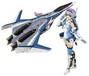 【中古】(新古品) 青島文化教材社 VFG マクロスデルタ VF-31J ジークフリード 全高約155mm 色分け済みプラモデル MC-01 (メーカー初回受注...