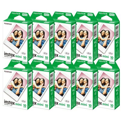 【中古】（新古品）FUJIFILM 富士フイルム チェキ用フィルム JP1_10個セット(100枚) INSTAXMINIJP1×10