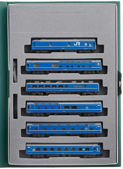 【中古】（新古品） KATO Nゲージ 24系 寝台特急 北斗星 DX編成 基本 6両セット 10-831 鉄道模型 客車