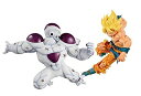 【中古】(新古品) バンプレスト ドラゴンボールZ MATCH MAKERS FULL POWER FREEZA + SUPER SAIYAN SON GOKO...
