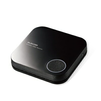 （新古品）エレコム ワイヤレスHDMI レシーバー Miracast Wi-Fiアクセスポイント ミラーリング   ブラック LDT-MRC03