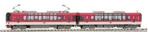 【中古】(新古品) KATO Nゲージ 叡山電鉄900系 きらら レッド 10-411 鉄道模型 電車