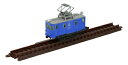 【中古】(新古品) トミーテック ジオコレ 鉄道コレクション 秋田中央交通 軌道線 ブルー 旧塗装 2両セット ジオラマ用品