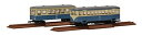 【中古】(新古品) トミーテック ジオコレ 鉄道コレクションナロー80 ナローゲージ80 猫屋線 キハ1・ホハフ50形 新塗装 ジオラマ用品