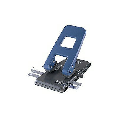 【中古】（新古品） プラス パンチ 2穴 約48枚とじ No.900 ブルー 30-187