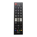 【中古】(新古品) MRC-02/BK(ブラック) 汎用性 かんたんリモコン スタンダードタイプ(2)