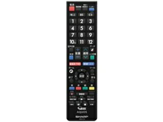 【中古】（新古品） シャープ[SHARP] シャープ液晶テレビ用リモコン＜ブラック系＞ 【0106380512】