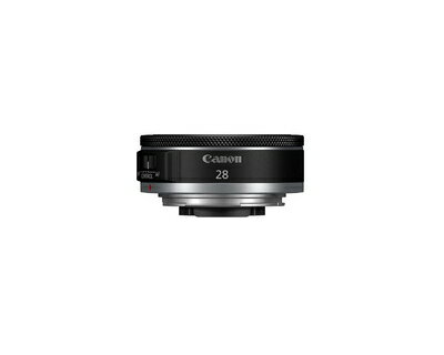 【中古】（新古品） キヤノン RF28mm F2.8 STMレンズ RFマウント 広角 フルフレームカメラ用 ブラック