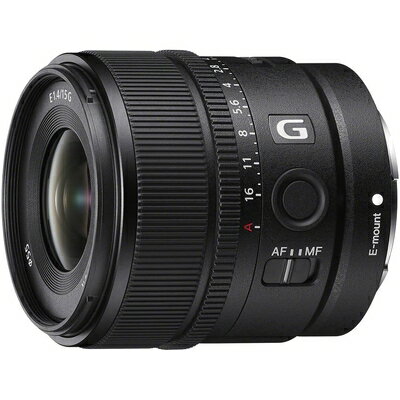 【中古】（新古品） SONY(ソニー) 広角単焦点レンズ APS-C E 15mm F1.4 G Gレンズ デジタル一眼カメラα[Eマウント]用 純正レンズ SEL15F14G