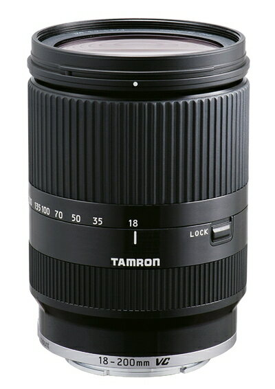 【中古】（新古品） TAMRON 高倍率ズームレンズ 18-200mm F3.5-6.3 DiIII VC ソニーEマウント用 ミラーレスカメラ NEX専用 ブラック B011SE-ブラック