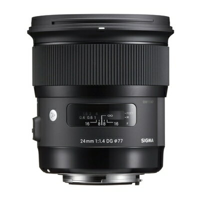 【中古】（新古品） シグマ(Sigma) SIGMA シグマ Nikon Fマウント レンズ 24mm F1.4 DG HSM 単焦点 広角 フルサイズ Art 一眼レフ 専用