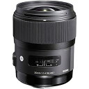 【中古】(新古品) SIGMA 単焦点広角レンズ Art 35mm F1.4 DG HSM ペンタックス用 フルサイズ対応 340612