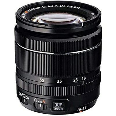 【中古】（新古品） 富士フイルム(FUJIFILM) X 交換レンズ フジノン ズーム 標準 コンパクト 18-55mm 手ブレ補正 リニアモーター(静音) 絞りリング F XF18-55MMF2.8-4 R LM OIS