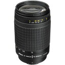 【中古】(新古品) Nikon AF Zoom Nikkor 70-300mm F4-5.6G ブラック (VR無し)