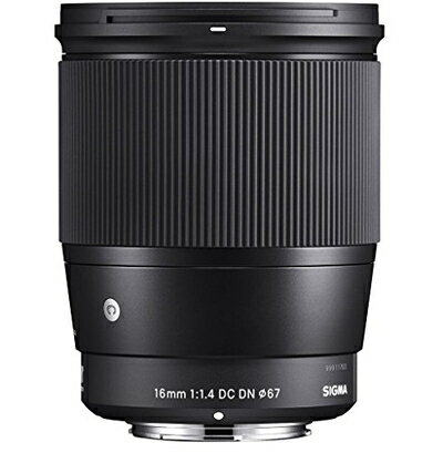 【中古】（新古品） シグマ(Sigma) レンズ 16mm F1.4 DC DN Sony ソニー Eマウント 単焦点 広角 APS-C ミラーレス用 Contemporary