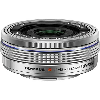 【中古】（新古品） Olympus M.Zuiko Digital - Zoom lens - 14 mm - 42 mm - f/3.5-5.6 ED EZ - Micro Four Thirds - for Olympus E-P5, E-PL1s, E-PL3, E-PL5, E-PL6, E-PM1, E-PM2, OM-D E-M1, E-M10, EM-5, E-M5