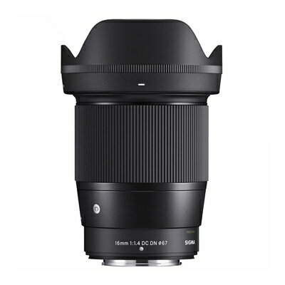 【中古】（新古品） シグマ(Sigma) レンズ 16mm F1.4 DC DN FUJIFILM 富士フイルム Xマウント 単焦点 広角 APS-C ミラーレス用 Contemporary