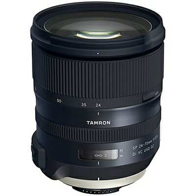 【中古】（新古品） TAMRON 大口径標準ズームレンズ SP24-70mm F2.8 Di VC USD G2 ニコン用 フルサイズ対応 A032N