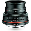 【中古】(新古品) ペンタックス HD PENTAX-DA 70mmF2.4 Limited ブラック 中望遠単焦点レンズ 【APS-Cサイズ用】【高品位リミテッドレンズ・アルミ削り出しボディ】【高精細な描写】【高性能 HDコーティング】【小型・軽量設計】【ペンタックス一眼Kシリーズはボ(2)